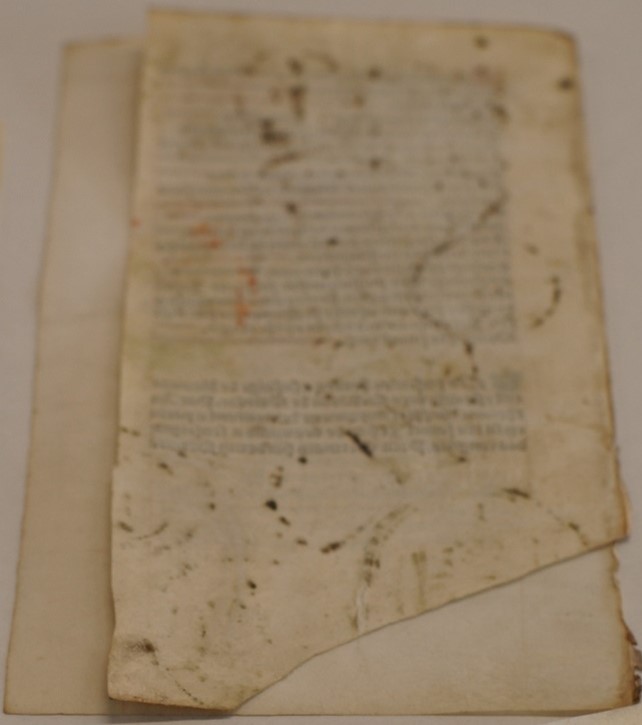 Tranches dorées des pages du manuscrit, témoignage d'un artisanat historique